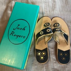 Jack Rogers Nantucket Gold Sandals
